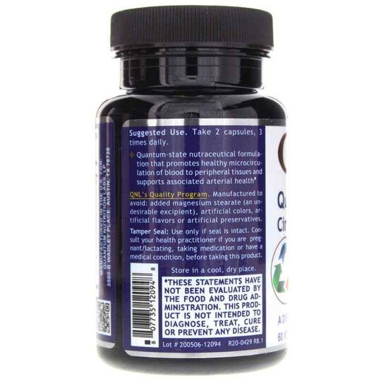 Circulation Support, 60 Veg Capsules, QNL
