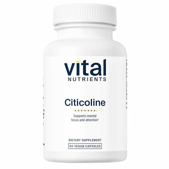 Citicoline Cognizin 250 Mg, 60 Veg Capsules, VTN