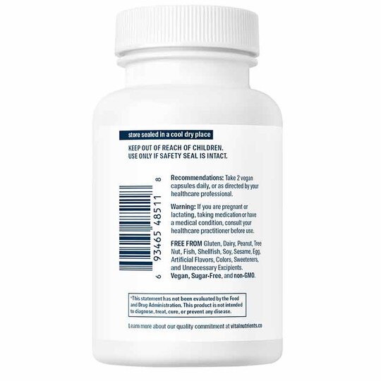 Citicoline Cognizin 250 Mg, 60 Veg Capsules, VTN
