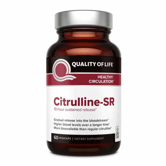 Citrulline-SR, 60 Veg Capsules, QOL