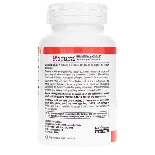 Citrus Bioflavonoids 650 Mg, 90 Capsules, NF