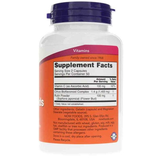 Citrus Bioflavonoids, 100 Capsules, NOW