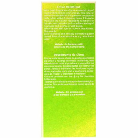 Citrus Deodorant, 3.4 Oz, WLD