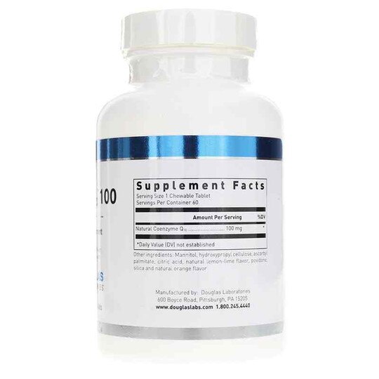Citrus-Q10 100 Mg, 60 Tablets, DGL
