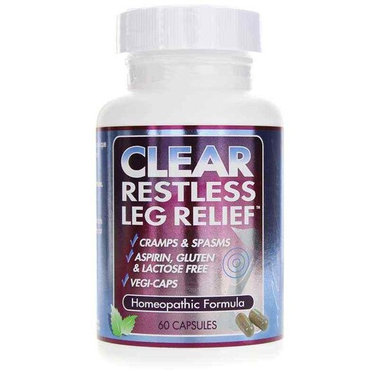 Clear Restless Leg Relief, 60 Capsules, CLP