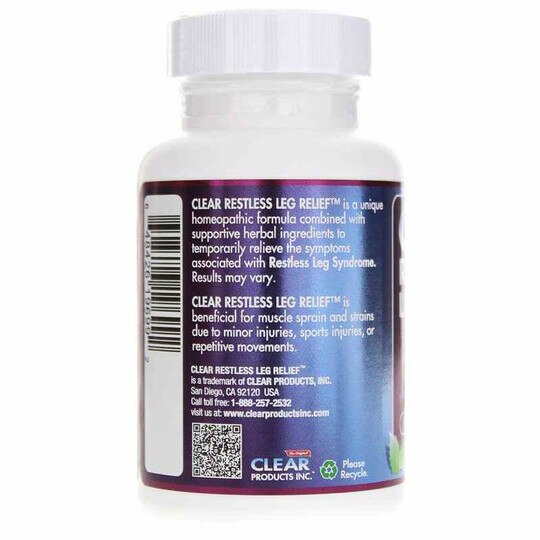 Clear Restless Leg Relief, 60 Capsules, CLP