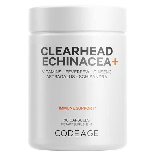 ClearHead Echinacea+, 90 Capsules, CDE