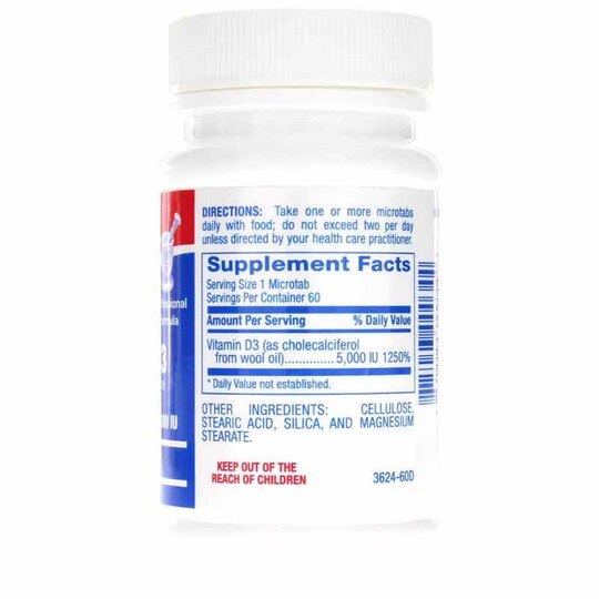 Clinical D3 5000 IU, 60 Tablets, ANL