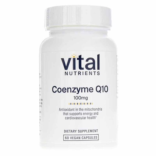 CoEnzyme Q10 100 Mg, 60 Veg Capsules, VTN