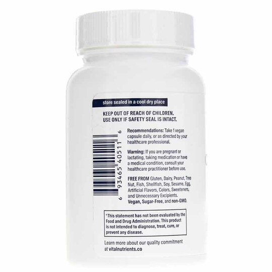 CoEnzyme Q10 100 Mg, 60 Veg Capsules, VTN
