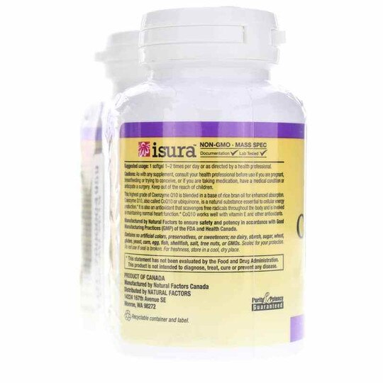 Coenzyme Q10 100 Mg Bonus Pack, 60 Softgels, NF