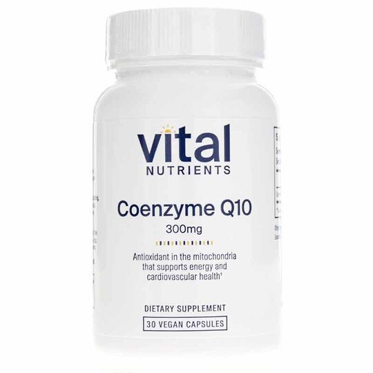 CoEnzyme Q10 300 Mg, 30 Veg Capsules, VTN