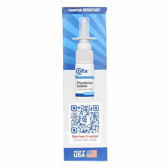 CofixRx PovidoneIodine Nasal Spray, CofixRx