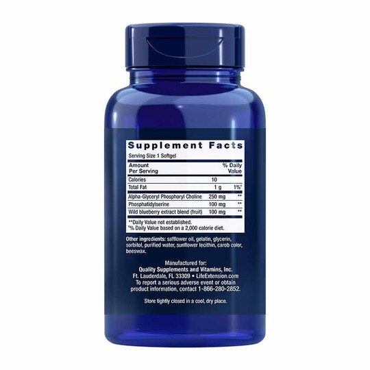 Cognitex Alpha GPC, 30 Softgels, LFE