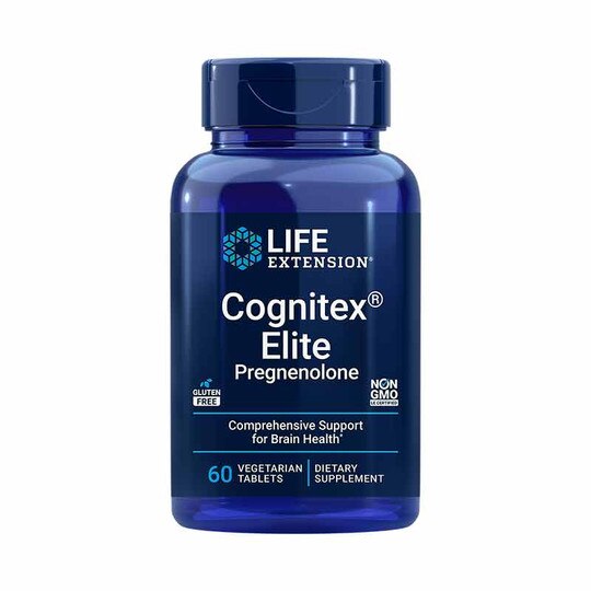 Cognitex Elite Pregnenolone, 60 Tablets, LFE