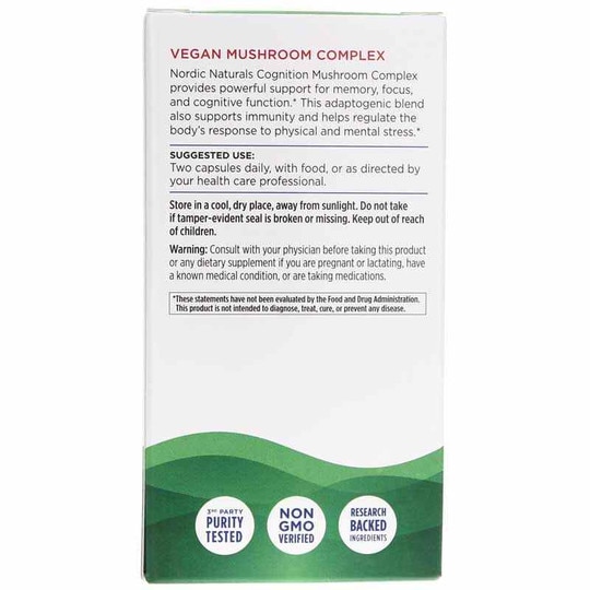 Cognition Mushroom Complex, 60 Capsules, NRN