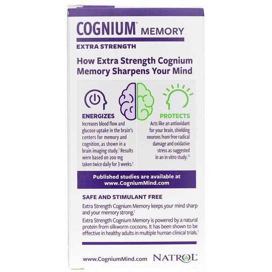Cognium Memory Extra Strength, 60 Tablets, NTR