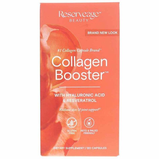 Collagen Booster with Hyaluronic Acid & Resveratrol, RVN
