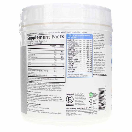 Collagen Coconut MCT, GOL