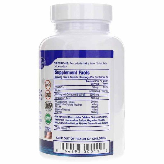 Collagen Flex 4000 Mg, 100 Tablets, INGY