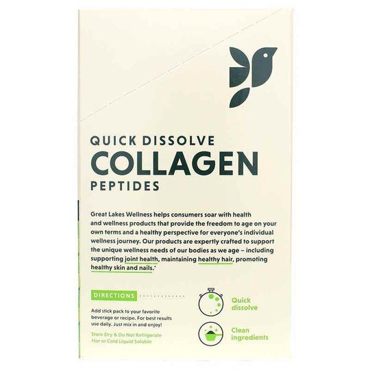 Collagen Peptides Singles, 20 Packets, GLW