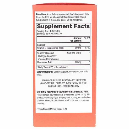 Collagen Replenish Capsules, 120 Capsules, RVN