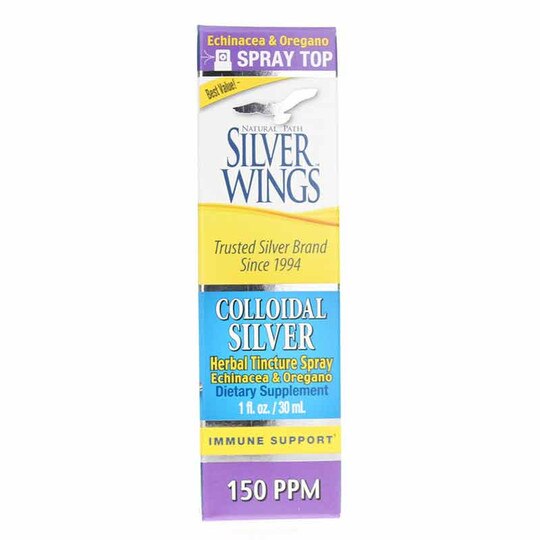 Colloidal Silver Herbal Tincture Spray, 1 Oz, NPSW