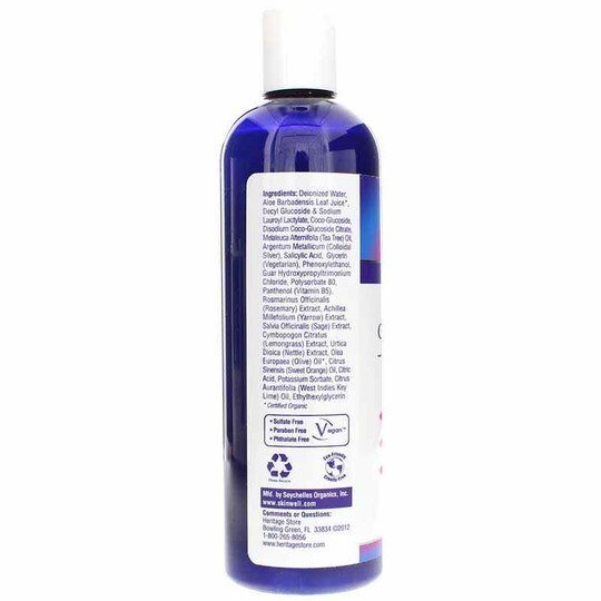 Colloidal Silver + Shampoo, 12 Oz, HRS