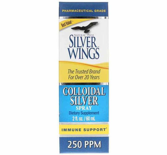 Colloidal Silver Spray 250 PPM, 2 Oz, NPSW