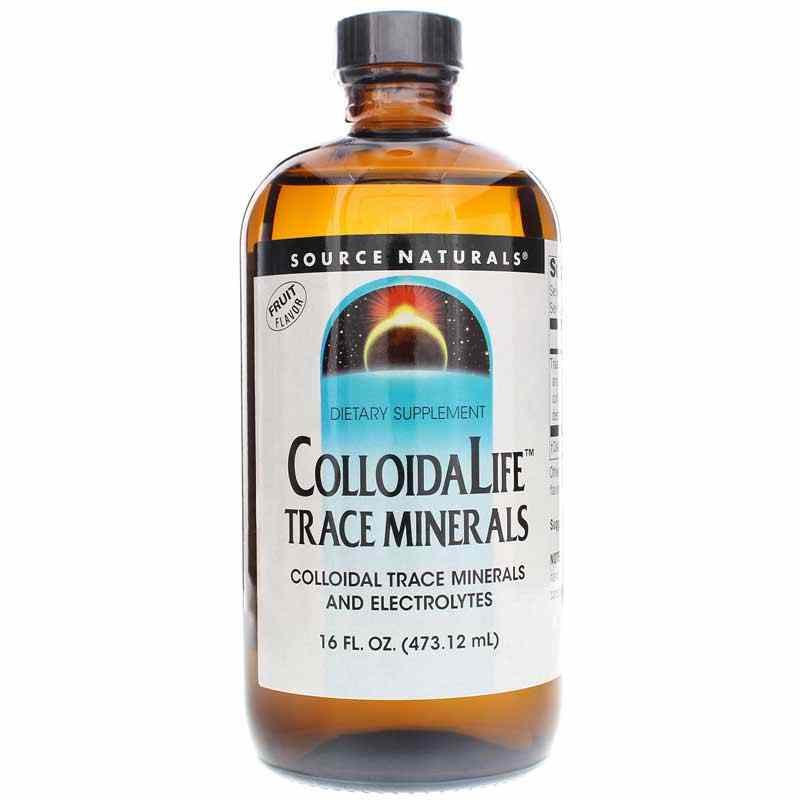 ColloidaLife Trace Minerals Fruit Flavor, Source Naturals