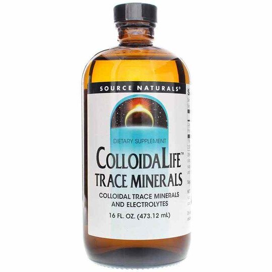 ColloidaLife Trace Minerals Unflavored, Source Naturals