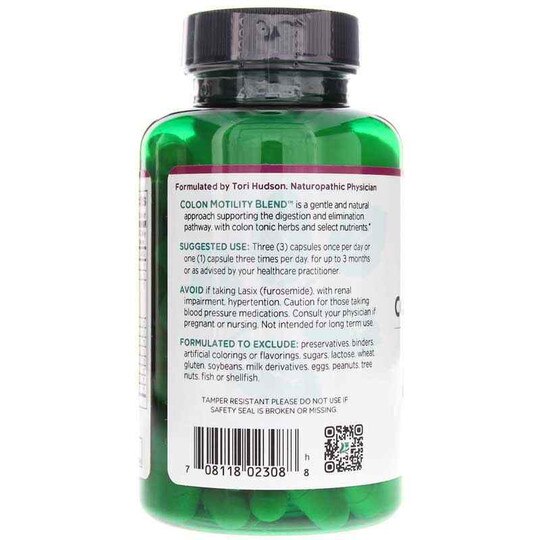 Colon Motility Blend, 90 Veg Capsules, VTA