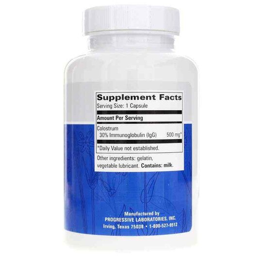Colostrum 500 Mg, 120 Capsules, PGL