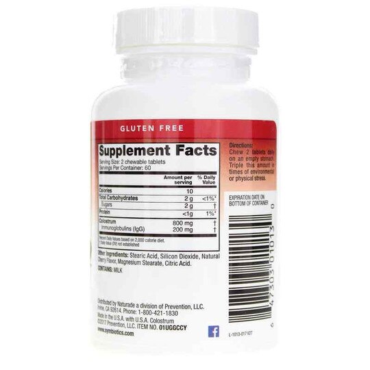 Colostrum Plus Chewables, SYM