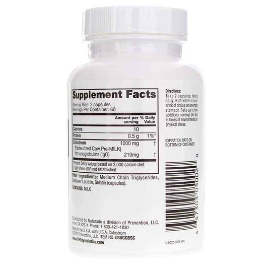 ColostrumPRO Immune System Stabilizer with Immulox 20%,, PRS