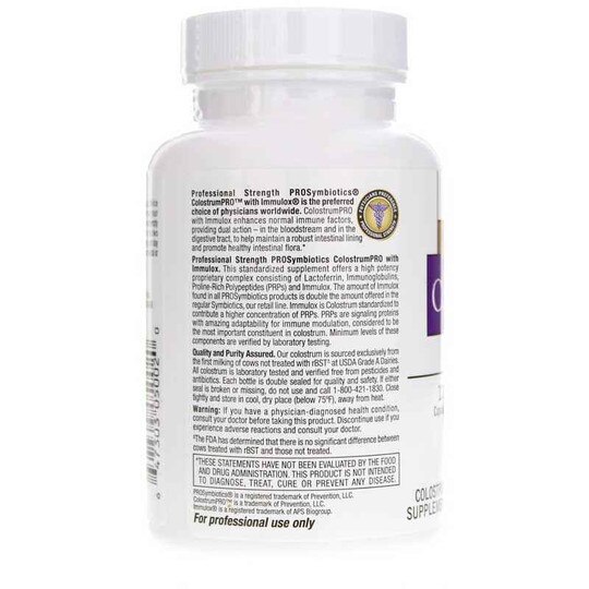 ColostrumPRO Immune System Stabilizer with Immulox 20%,, PRS