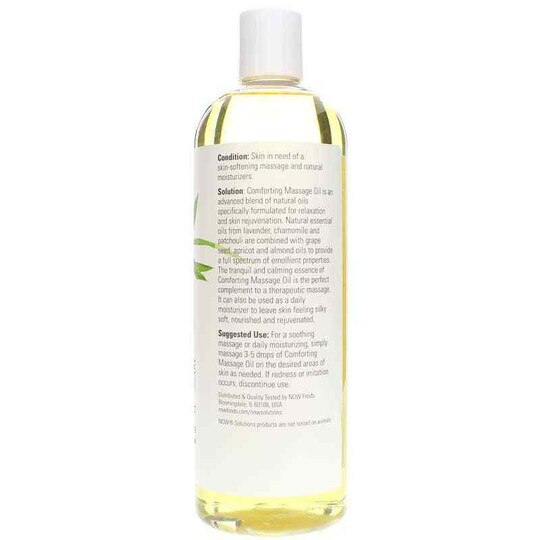 Comforting Massage Oil, 16 Oz, NOW