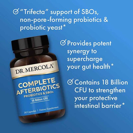Complete Afterbiotics 18 Billion CFU, 30 Capsules, DRM