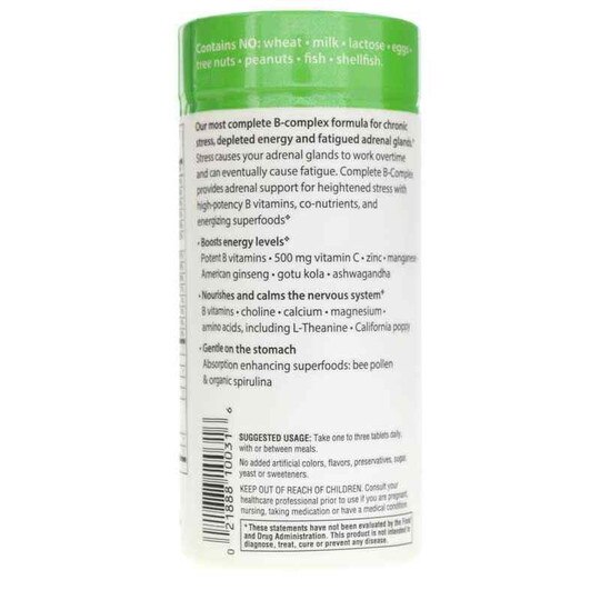 Complete B-Complex, 90 Tablets, RBL