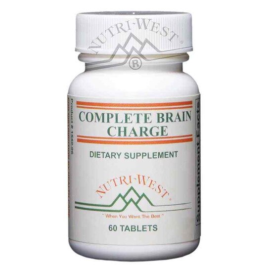 Complete Brain Charge, 60 Tablets, NWE