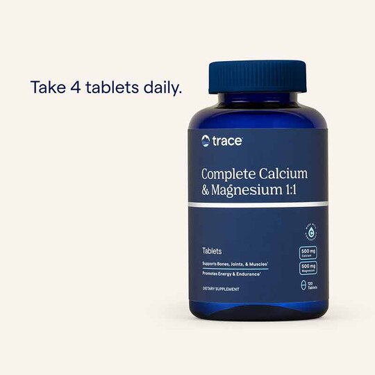 Complete Calcium & Magnesium 1:1, 120 Tablets, TMR
