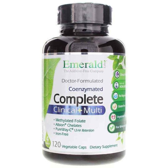 Complete Clinical+ Multi, 120 Veg Capsules, EMD