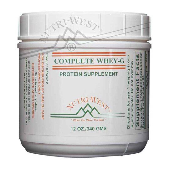 Complete Whey-G Protein Powder, 12 Oz, NWE
