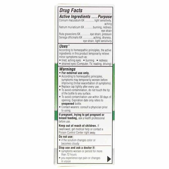 Computer Eye Relief Eye Drops, .33 Oz, SML