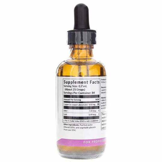Copper/Gold/Silver Oligo Drops, 2 Oz, PCHF