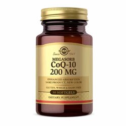 CoQ-10 200 Mg Megasorb