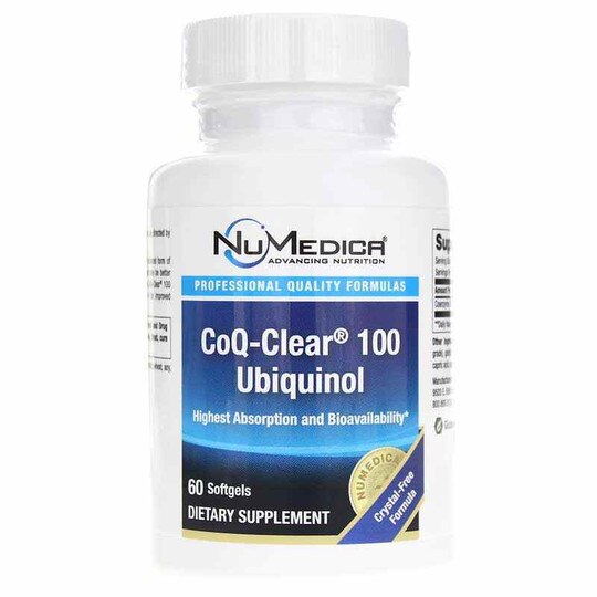 CoQ-Clear 100 Ubiquinol, 60 Softgels, NUM