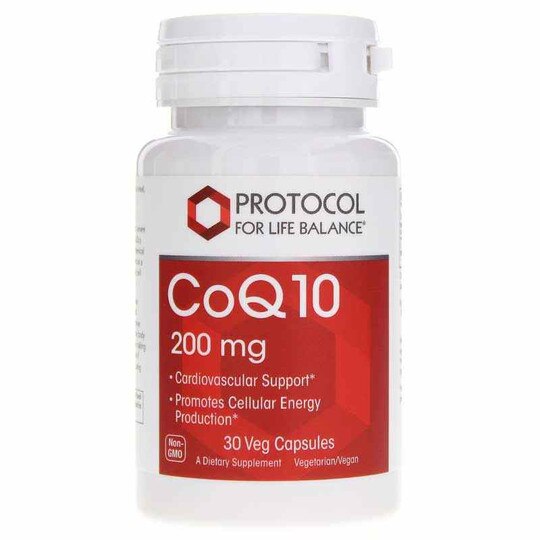 CoQ10 200 Mg, 30 Veg Capsules, PFLB