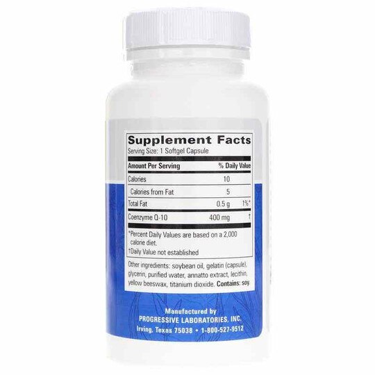 Coq10 400 Mg, 30 Softgels, PGL