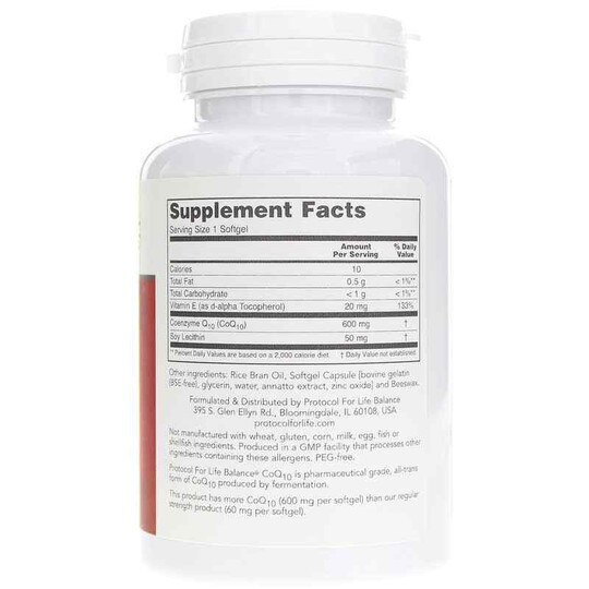 CoQ10 600 Mg, 60 Softgels, PFLB